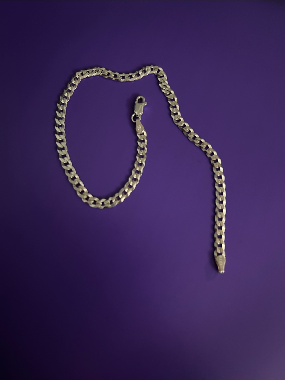 925 solid silver Bracelet - Classic Link Design